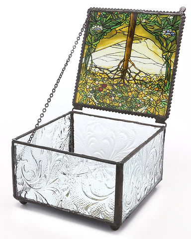 Tiffany Tree of Life Jewelry Box