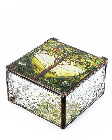 Tiffany Tree of Life Jewelry Box