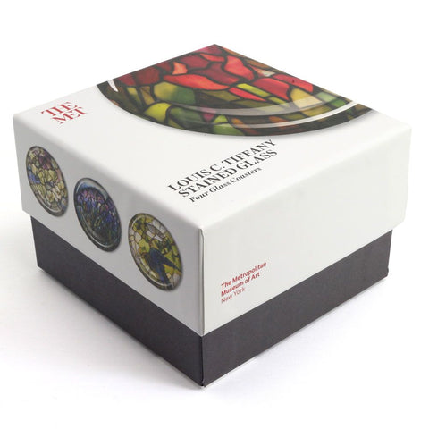 Met  Museum Tiffany Stained Glass Coasters