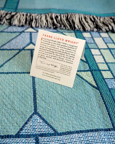 Frank Lloyd Wright Tree of Life Tapestry Throw
