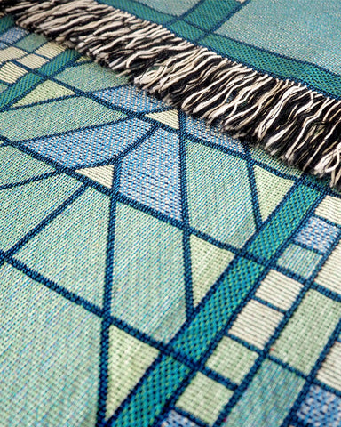 Frank Lloyd Wright Tree of Life Tapestry Throw