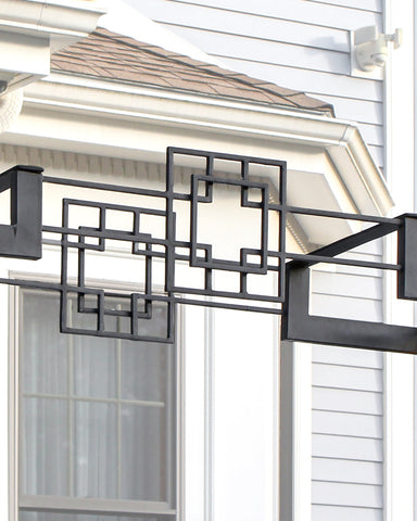 Tsukiyama Wrought Iron Arbor