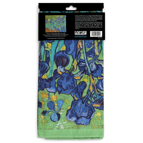 Van Gogh Irises Tea Towel