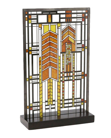 Frank Lloyd Wright Autumn Sumac Stained Glass