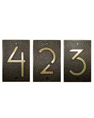 Frank Lloyd Wright Exhibition House Numbers