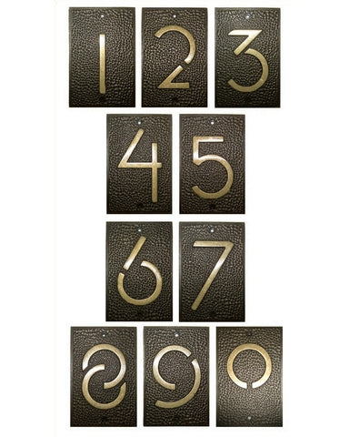 Frank Lloyd Wright Exhibition House Numbers