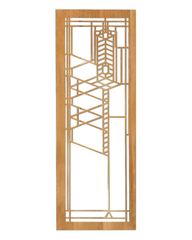 Frank Lloyd Wright Robie 2 Wood Art Screen Wall Panel