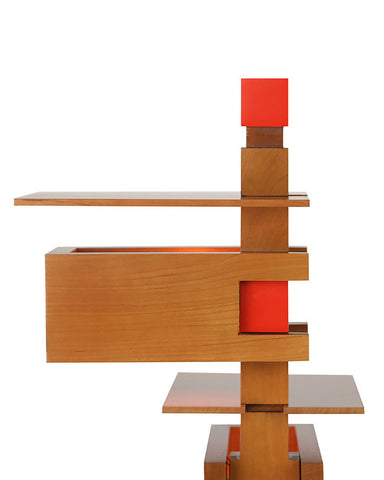 Frank Lloyd Wright Taliesin 2 Floor Lamp - Cherry