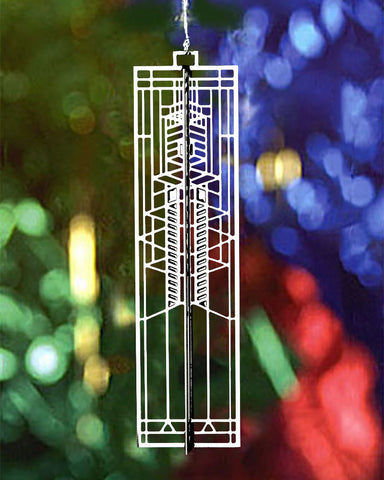 Frank Lloyd Wright Robie Art Glass Wrightsicle Ornament