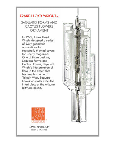 Frank Lloyd Wright Saguaro Forms WrightSicle