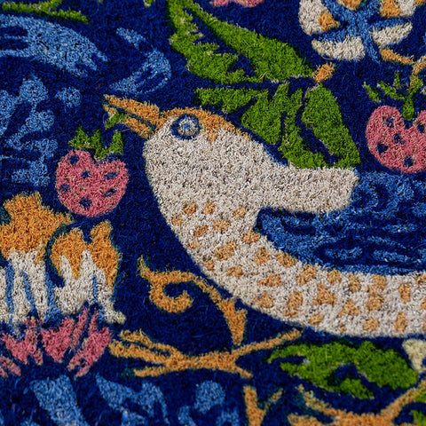 William Morris Strawberry Thief Arts & Crafts Doormat
