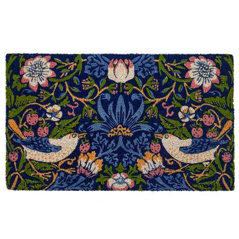 William Morris Strawberry Thief Arts & Crafts Doormat