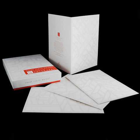 Frank Lloyd Wright Embossed Designs Notecard Set