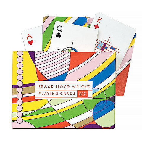 Frank Lloyd Wright Playing Card Set