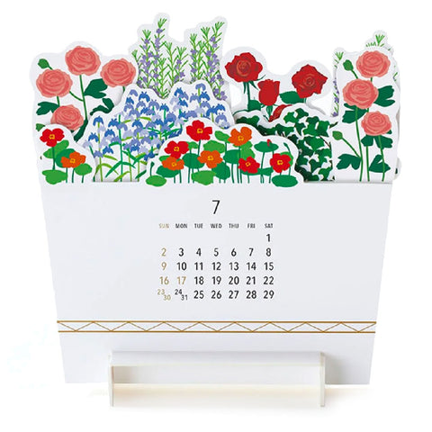 Good Morning Inc. Planted Blooms 3D 2024 Calendar