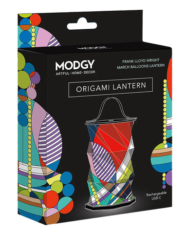 Modgy Frank Lloyd Wright March Balloons Origami Lantern