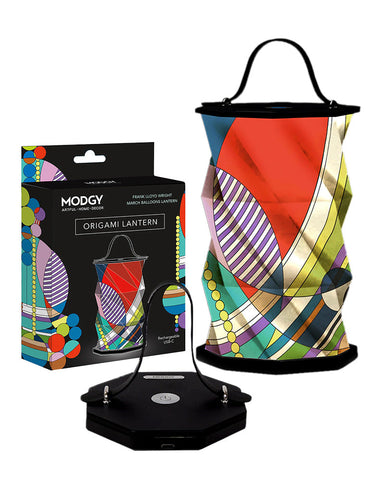Modgy Frank Lloyd Wright March Balloons Origami Lantern