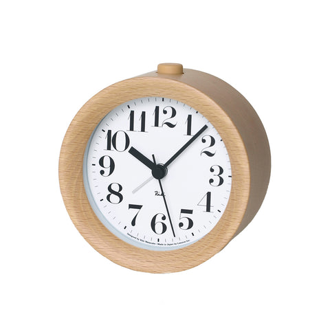 Lemnos Riki Alarm Clock Natural