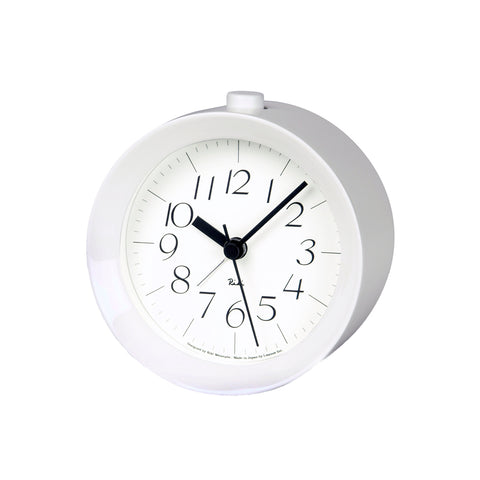 Lemnos Riki Alarm Clock White