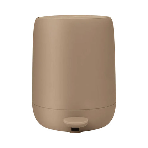 Blomus Sono Pedal Bin Wastebasket Tan
