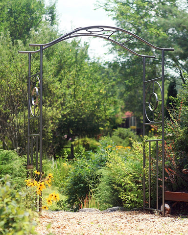 Siena Wrought Iron Arbor