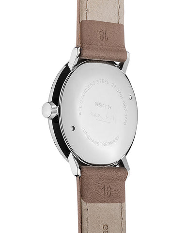 Junghans Max Bill Hand Wound Watch 027/3701.04 Back