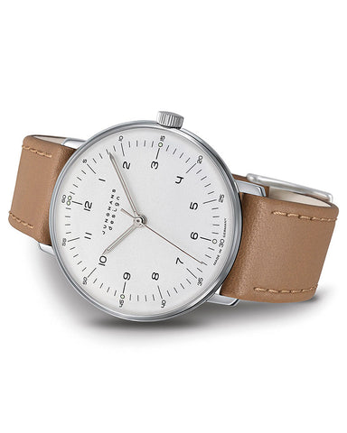 Junghans Max Bill Hand Wound Watch 027/3701.04 Side