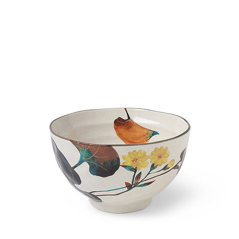 Floral Fall Rice Bowl Set of 4
