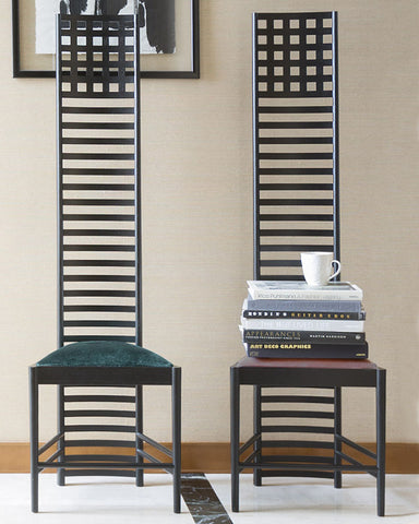 Charles Rennie Mackintosh Hill House - Velvet Upholstery by Cassina