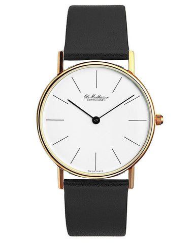 Classic Series Gold Plated Watch by Ole Mathiesen