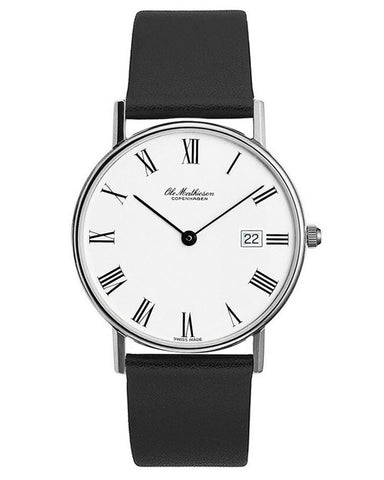Classic Series Watch with Date by Ole Mathiesen