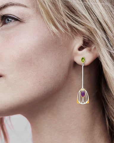 Margaret MacDonald Gesso Inspirations Earrings