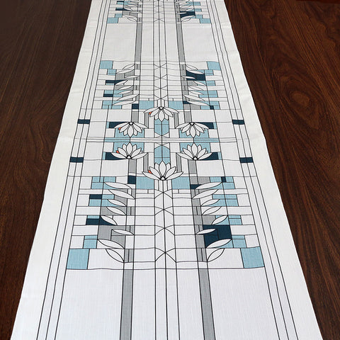 Frank Lloyd Wright Waterlilies Table Runner