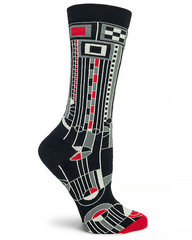 Frank Lloyd Wright Saguaro Women's Socks - Black