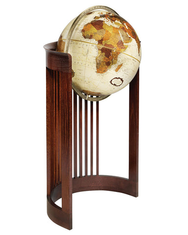 Frank Lloyd Wright Barrel Floor Standing Globe