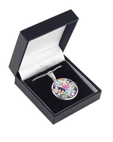 Gaudi Mosaic Pendant Necklace