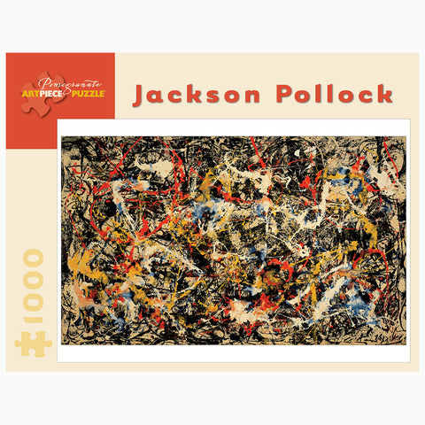 Jackson Pollock Convergence 1000 Piece Jigsaw Puzzle