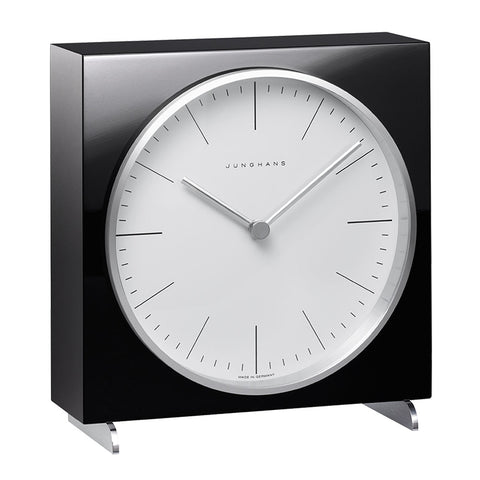 Max Bill Tischuhr Table Clock - Black