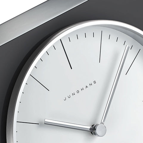 Max Bill Tischuhr Table Clock - Black