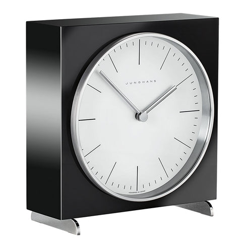 Max Bill Tischuhr Table Clock - Black