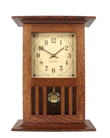 Amish Craftsman Mission Mantel Clock