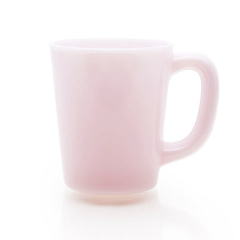 Mosser Glass Set of Two 9oz Mugs - Tuscan Pink