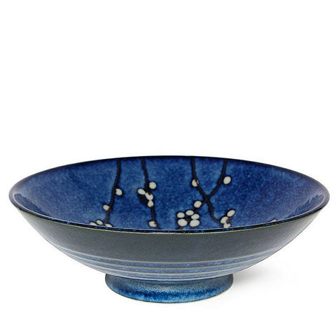 Japanese Namako Blossoms 9.75" Serving Bowl