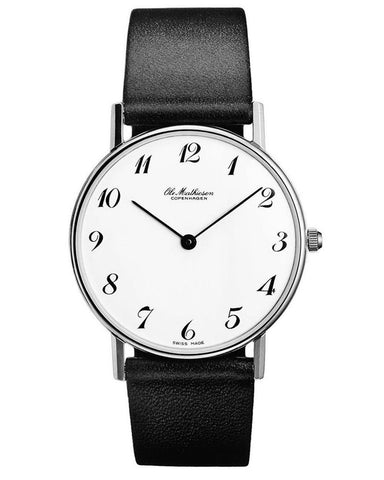Classic Series Watch by Ole Mathiesen - Arabic Numbers