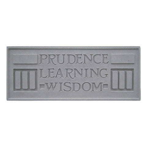 Frank Lloyd Wright Larkin Cast Stone Plaque - Prudence
