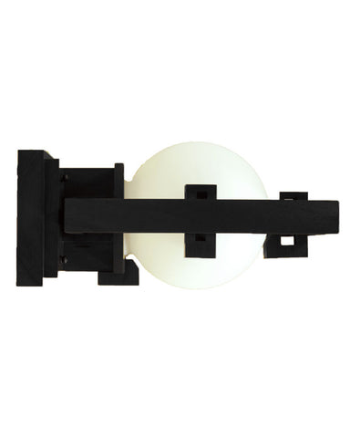 Frank Lloyd Wright Robie Wall Sconce Lamp - Stained Black