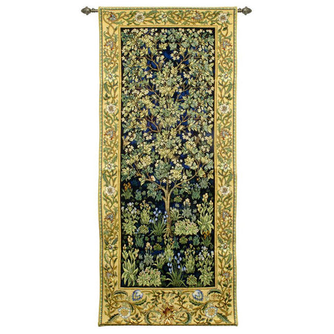 Signare William Morris Tree of Life Hanging Tapestry, Front view