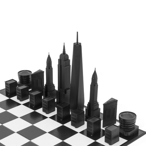 New York City Skyline Chess Set