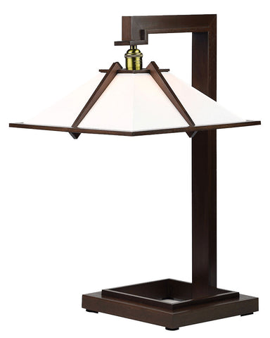 Frank Lloyd Wright Taliesin 1 Table Lamp - Walnut