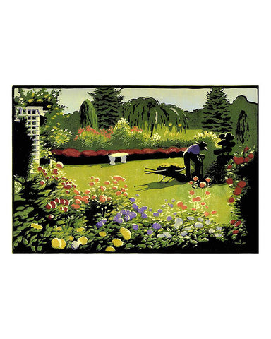 Laura Wilder The Gardener Framed Mini Giclée Print Closeup